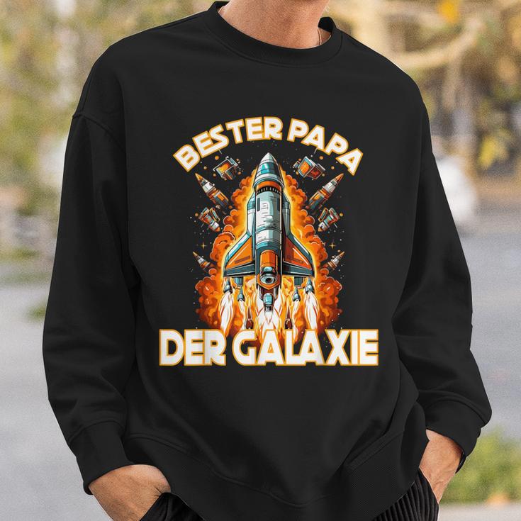 Herren Bester Papa Der Galaxieatertag Sweatshirt Geschenke für Ihn