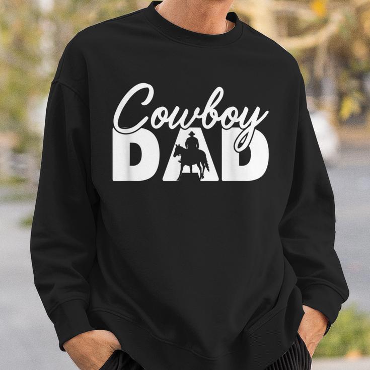 Herren Cowboy Papa Lustig Cowboy Papaatertag Sweatshirt Geschenke für Ihn