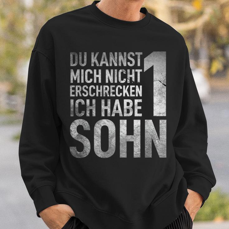 Herren Ich Habe Ein Sohnatertag Herrentag Himmelfahrt Dad Papa Sweatshirt Geschenke für Ihn