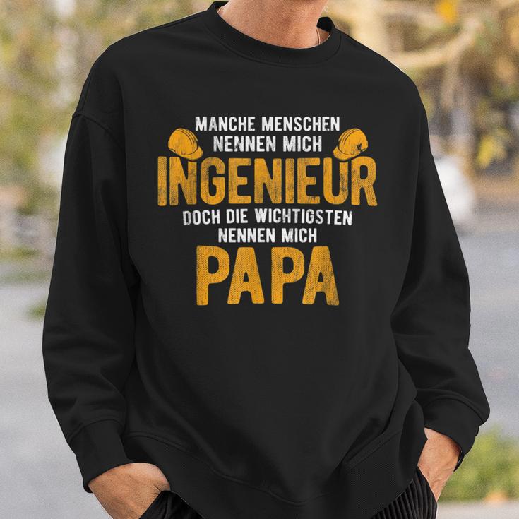 Herren Manche Nennen Mich Ingenieur Papaater Ingenieur Sweatshirt Geschenke für Ihn