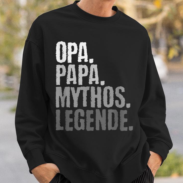 Herren Opa Und Papa Großvateratertag Sweatshirt Geschenke für Ihn