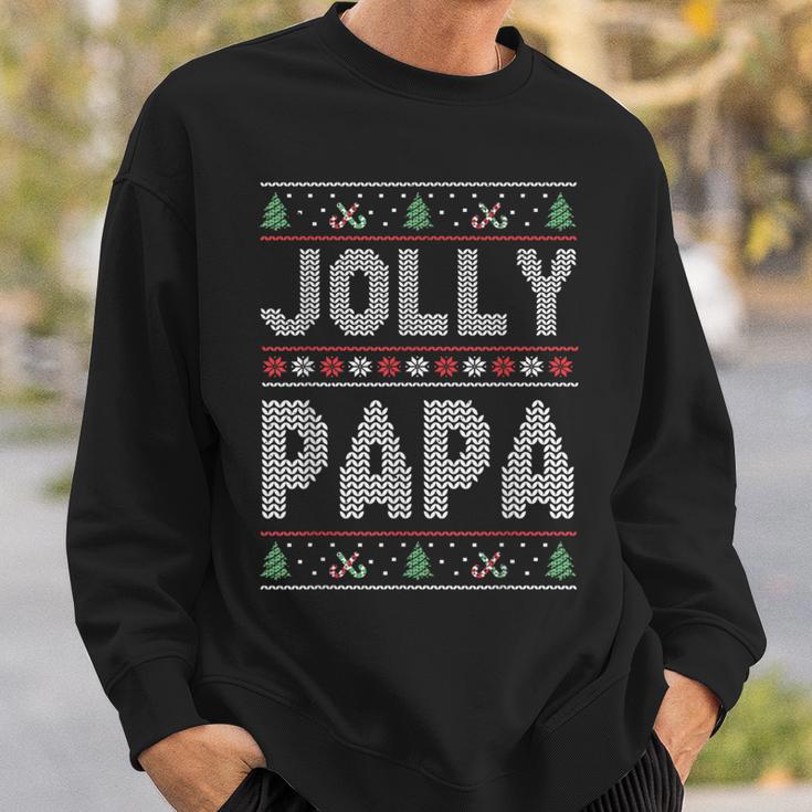 Herren Winterferien X-Mas Santa Jolly Papa Hässliche Weihnachten Sweatshirt Geschenke für Ihn