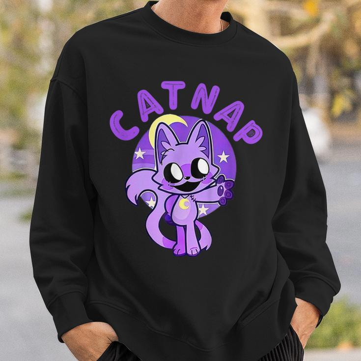 Hi Cats Nap Lover Cat Sweatshirt Gifts for Him