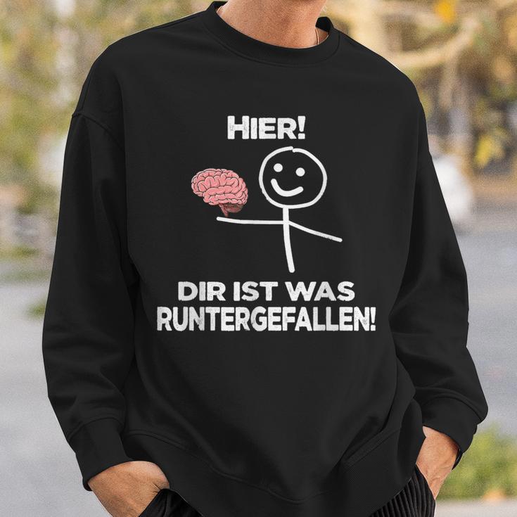 Hier Dir Ist Was Unterpfen Sweatshirt Geschenke für Ihn