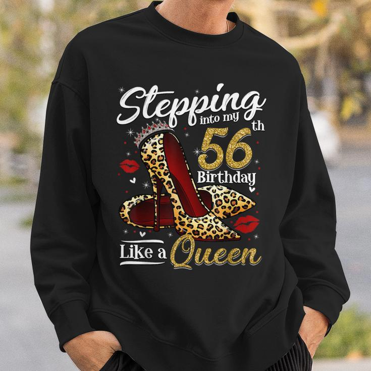High Heels Stepping Into My 56Th Birthday 56 And Fabulous Sweatshirt Gifts for Him