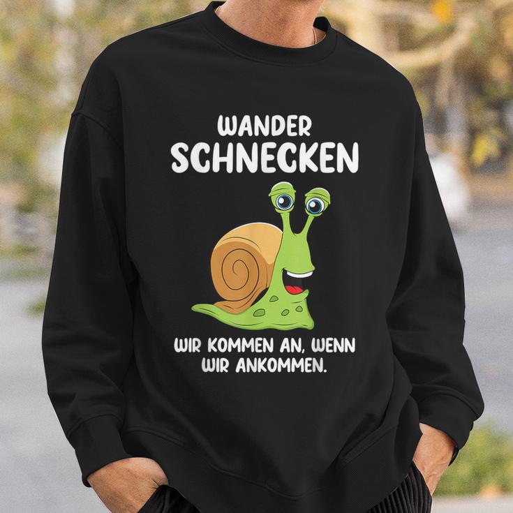 Hiking Snail Hiking Hiking Sweatshirt Geschenke für Ihn