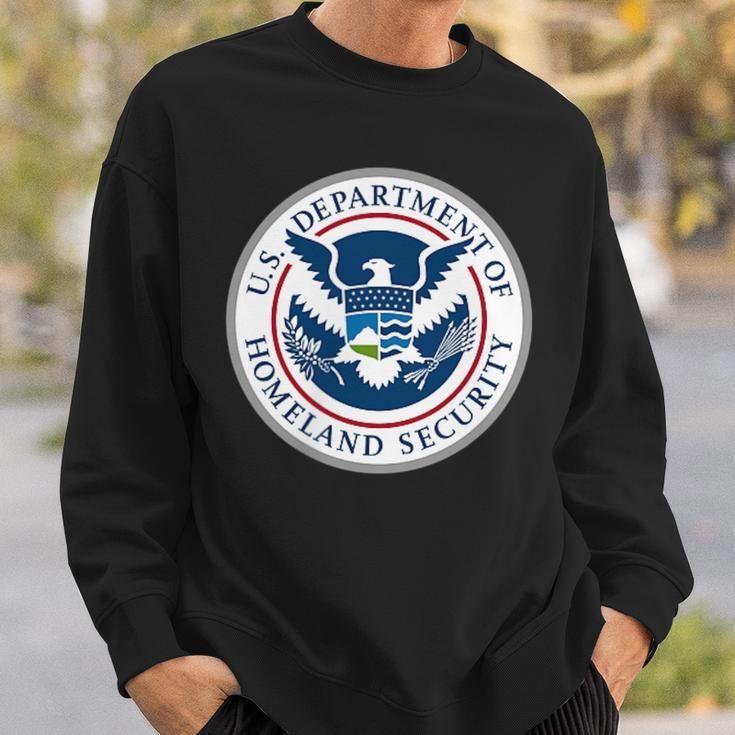 Homeland Security Tsa Veteran Work Emblem Patch Sweatshirt Gifts for Him