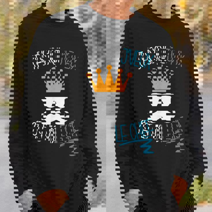Homme J'fais C'que J'veux C'est Moi Le Chef Sweater e Cadeaux pour lui