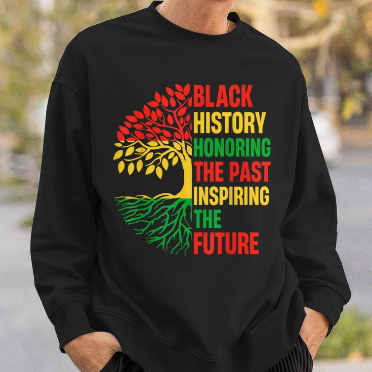 Honoring The Past Inspiring The Future Black History Month Sweatshirt Gifts for Him