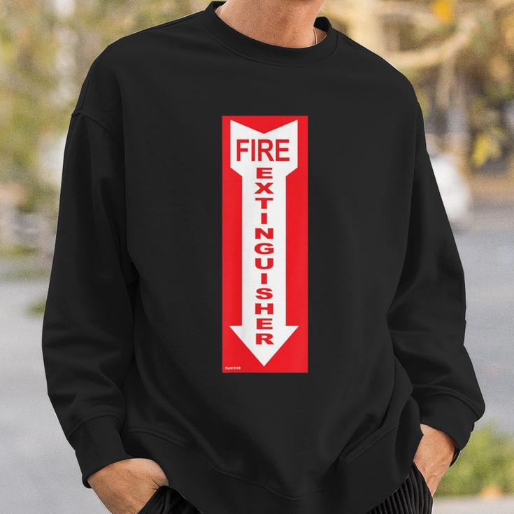 A Hot That Informs People When To Go In Case Of Fire Sweatshirt Gifts for Him