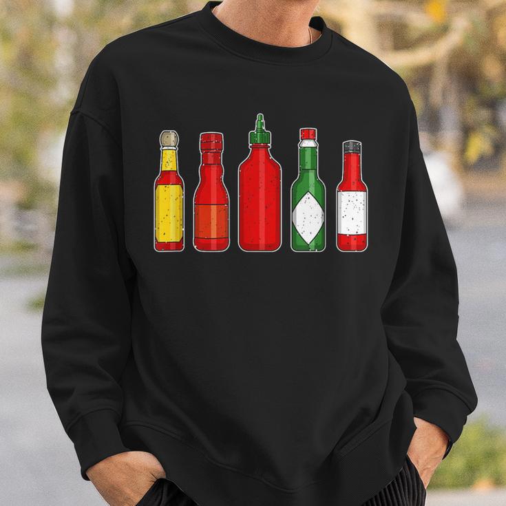 Hot Sauces I Mexican Food Lover Sweatshirt Gifts for Him