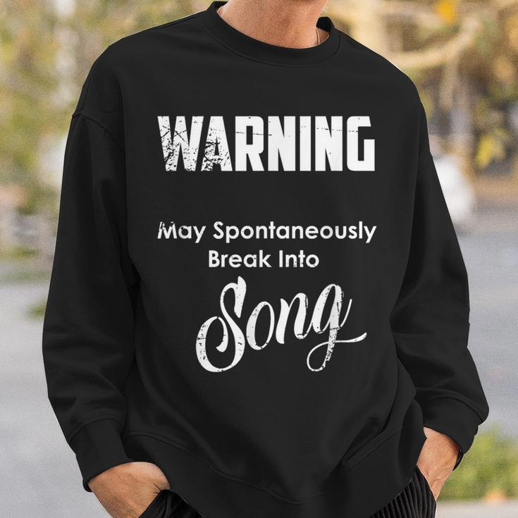 Humorous Broadway Musical Graphics For Theatre Lovers Sweatshirt Gifts for Him