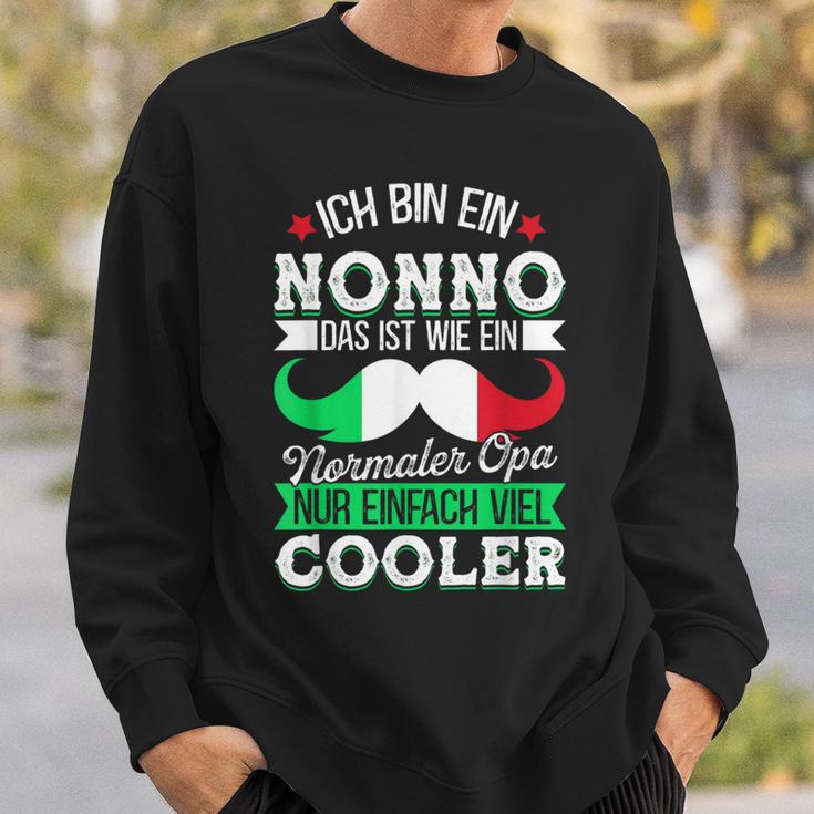 Ich Bin Ein Nonno Italienischer Opa Großvater Männer Herren Sweatshirt Geschenke für Ihn