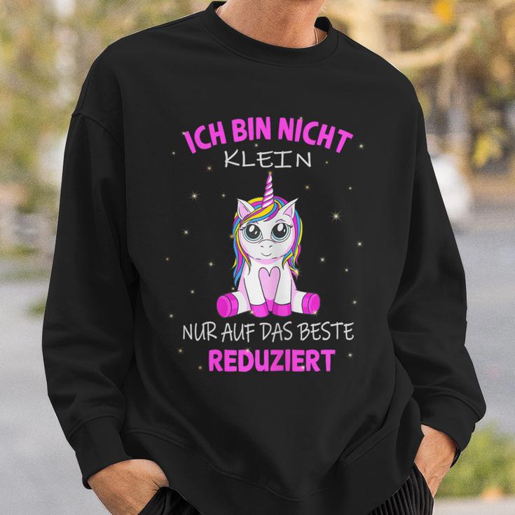 Ich Bin Nicht Klein Unicorn Saying Sweatshirt Geschenke für Ihn