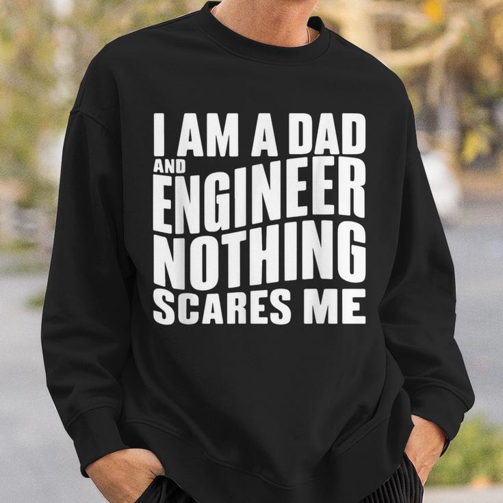 Ich Bin Papa Und Ingenieur Nichts Erschreckt Mich Sweatshirt Geschenke für Ihn