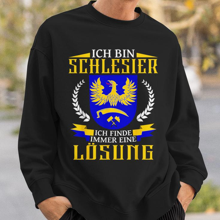 Ich Bin SchlesierOberschlesia Schlesia Origin German Language Sweatshirt Geschenke für Ihn