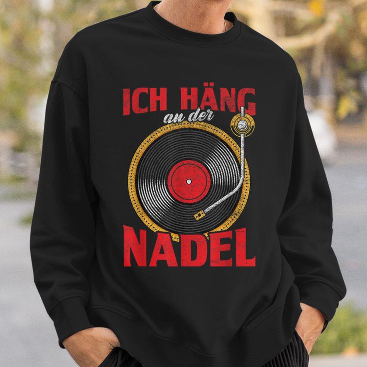 Ich Hänge An Der Nadel Inyl Record Sweatshirt Geschenke für Ihn