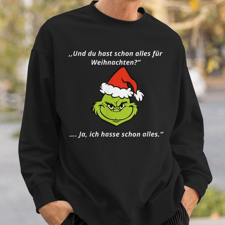 Ich Hasse Weihnachten Lustiger Spruch Black S Sweatshirt Geschenke für Ihn
