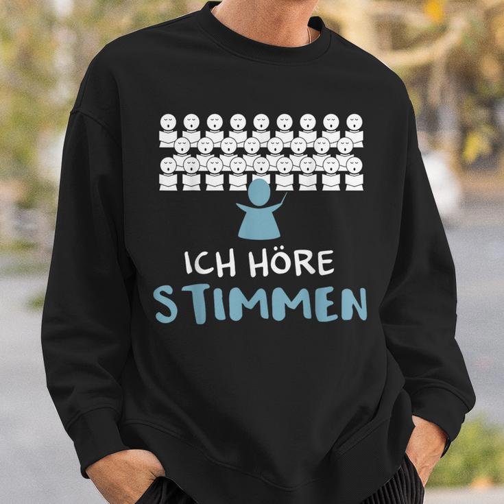 Ich Hörre Stimmen Sweatshirt Geschenke für Ihn