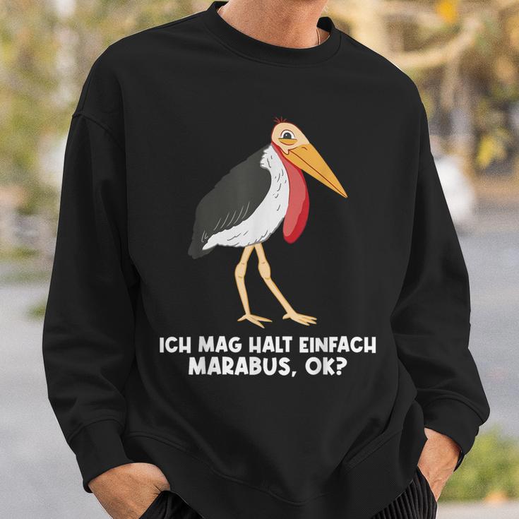 Ich Mag Halt Einfach Marabus Ich Sweatshirt Geschenke für Ihn