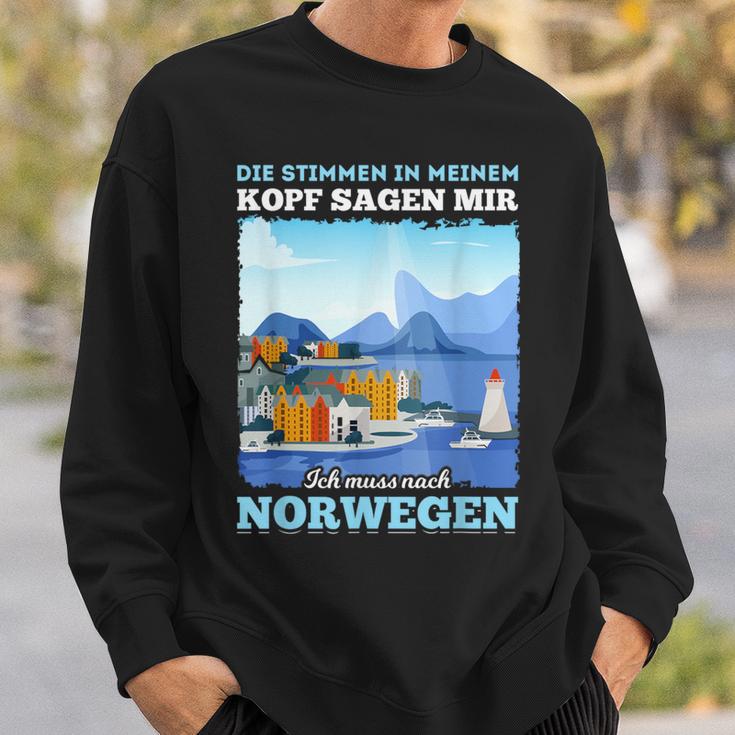 Ich Muss Nach Norwegian Sweatshirt Geschenke für Ihn
