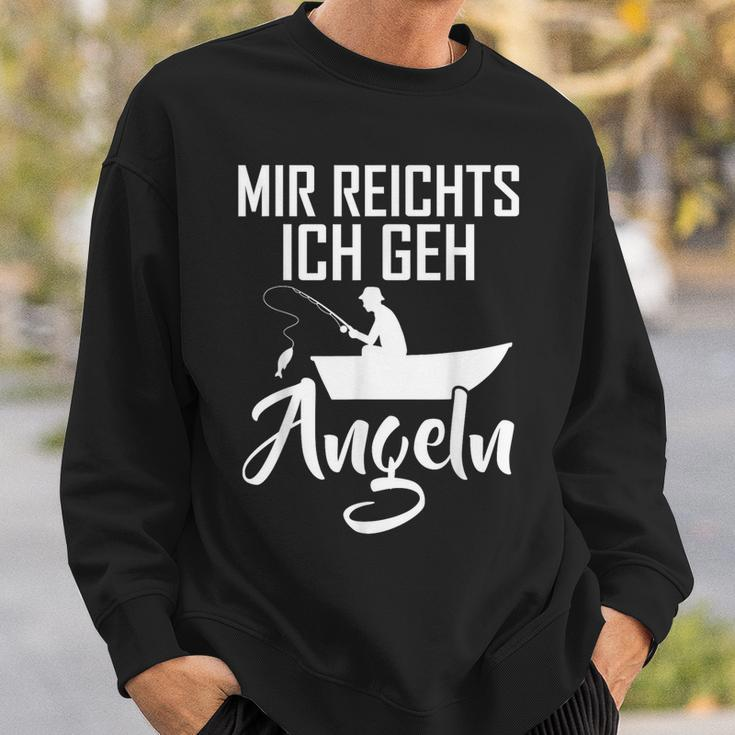 Ich Reicht's Ich Geh Angeln Fishing Slogan Sweatshirt Geschenke für Ihn