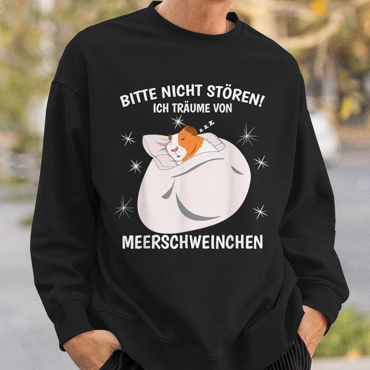 Ich Träumeon Guinea Pigs Sleep Guinea Pig Sweatshirt Geschenke für Ihn