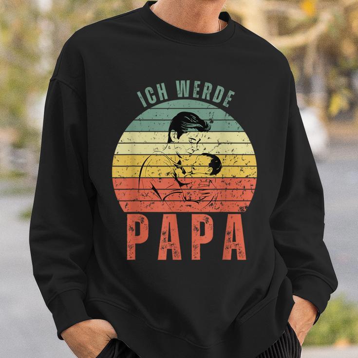 Ich Werde Papa 2024 Geschenkeen Für Werdendeater Sweatshirt Geschenke für Ihn