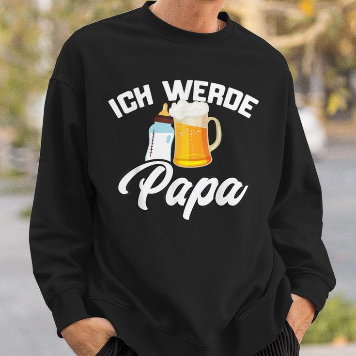 Ich Werde Papa Werdender Papaater Loading 2023 2024 Sweatshirt Geschenke für Ihn