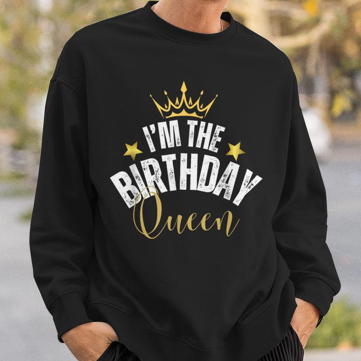 I'm The Birthday Queen Matching Birthday Party Cool Couples Sweatshirt Gifts for Him