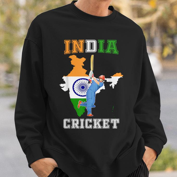 India Cricket Lovers Indian Players Spectators Cricketers Sweatshirt Gifts for Him