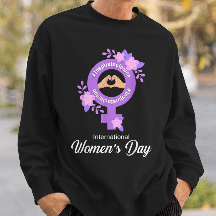 International Women's Day 2024 Inspire Inclusion Women Sweatshirt Gifts for Him