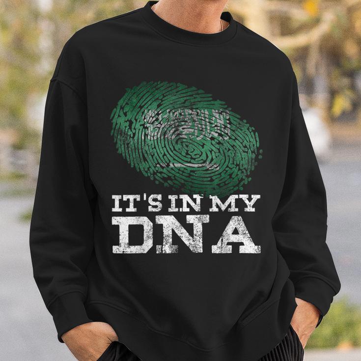 It's In My Dna Saudi Arabian Arabic Arabia Flag Sweatshirt Gifts for Him