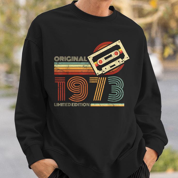 Jahrgang 1973 Retro Geburtstags Zum 51 Geburtstag Sweatshirt Geschenke für Ihn