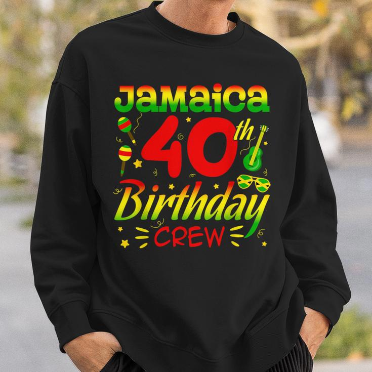 Jamaica Birthday Crew 40Th Birthday Jamaica Vacation Sweatshirt Gifts for Him