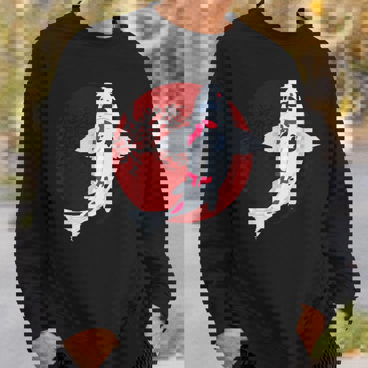Japanese Culture Koi Fish Taisho Sanke Nishikigoi Koi Carp Sweatshirt Gifts for Him