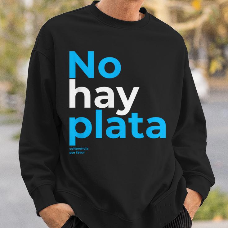 Javier Milei No Hay Plata Coherencia Por Favor Libertarismo Sweatshirt Geschenke für Ihn