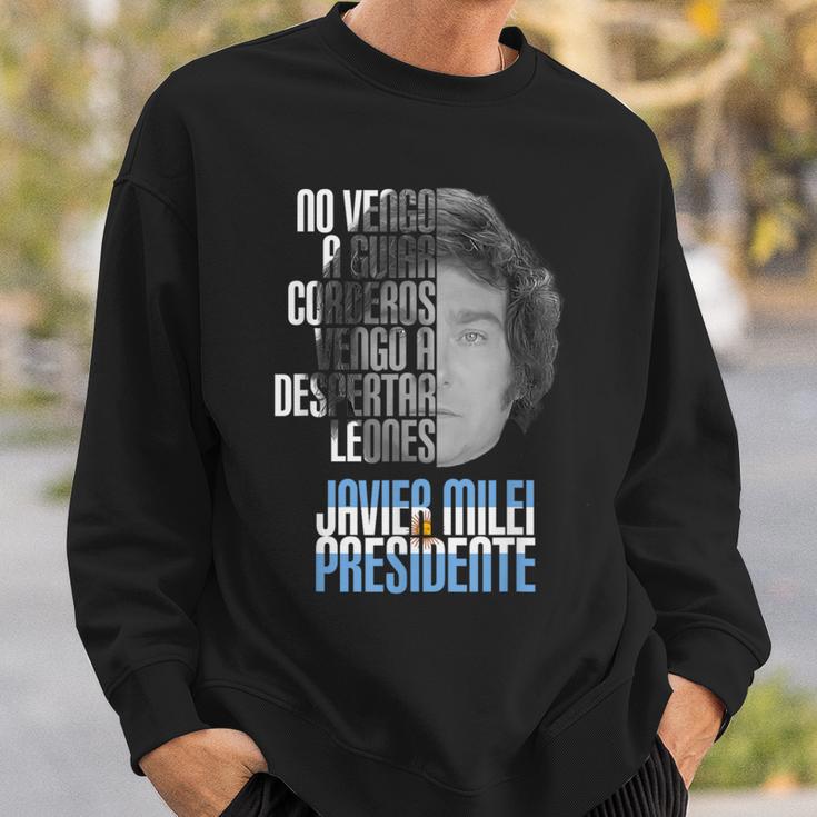 Javier Milei Presite Argentina 2023 Sweatshirt Geschenke für Ihn