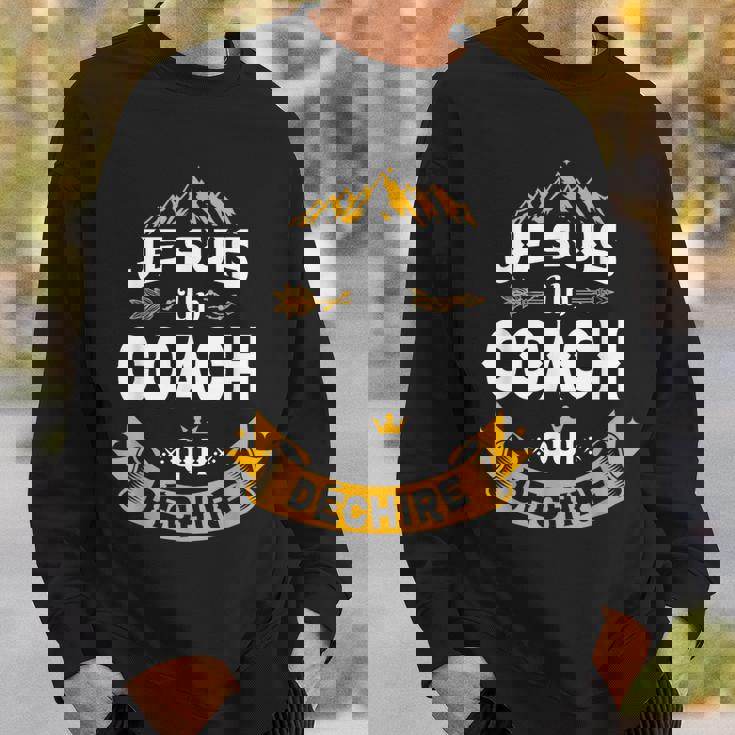 Je Suis Un Coach Qui Déchire Idée Original Drôle Sweater e Cadeaux pour lui