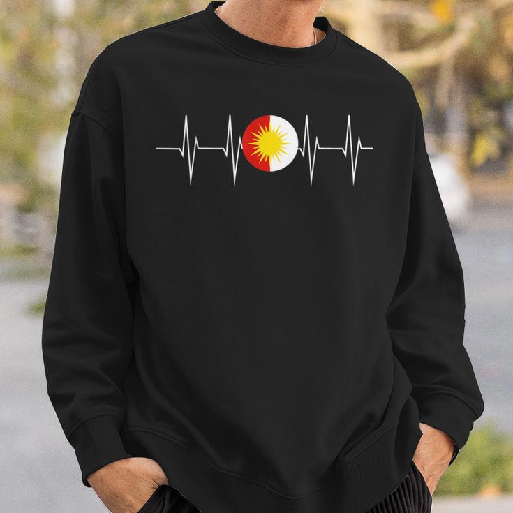 Jesiden Yezidian Flag Ezidi Sweatshirt Geschenke für Ihn