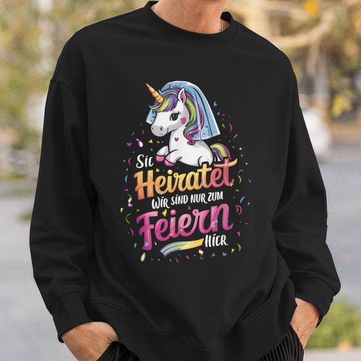 Jga Frauen Junggesellinnenabschied Polterabend Jga Sweatshirt Geschenke für Ihn