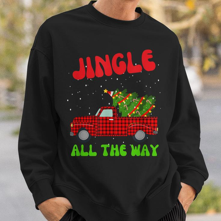 Jingle All The Way Xmas Sweatshirt Gifts for Him