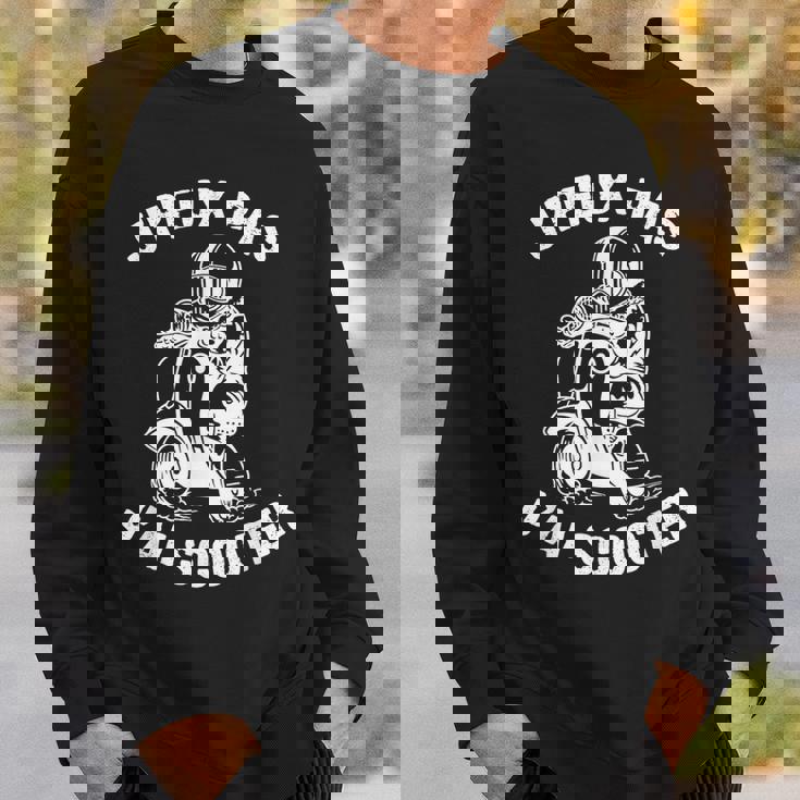 J'peux Pas J'ai Scooter Humour Cadeau Moto Motards Sweater e Cadeaux pour lui