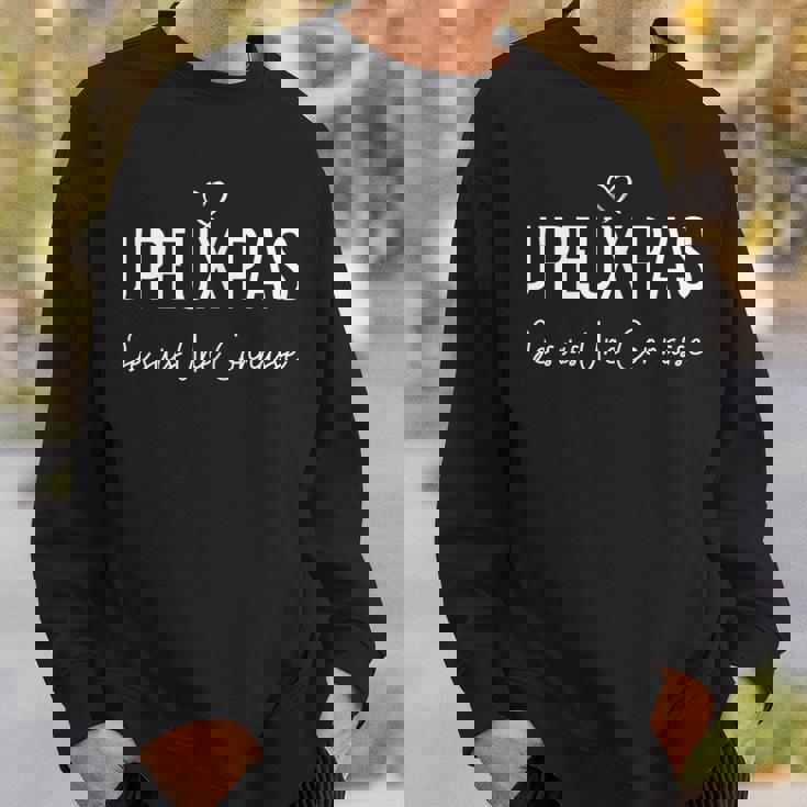 J'peux Pas Je Suis Une Connasse Humour Connasse Sweater e Cadeaux pour lui