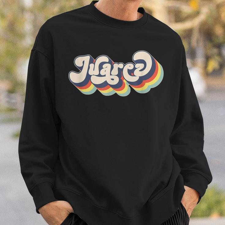 Juarez Family Name Personalized Surname Juarez Sweatshirt Gifts for Him