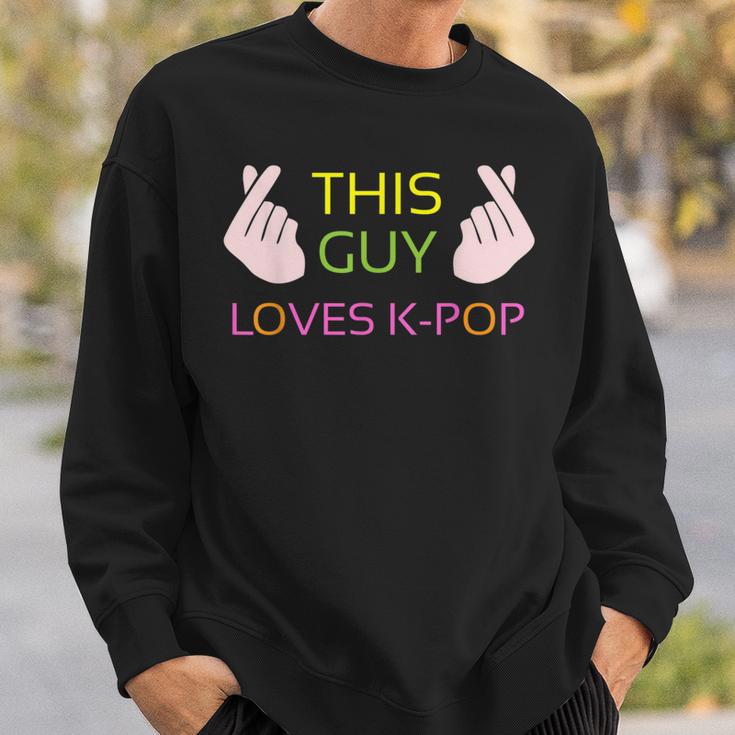 K-Pop This Guy Loves Kpop Cute Korean Music Sweatshirt Gifts for Him