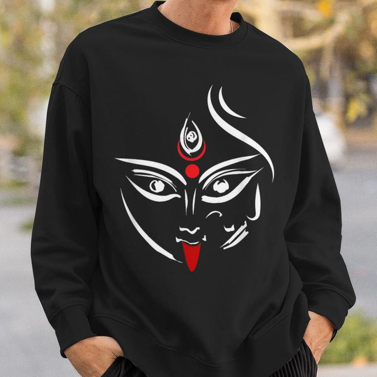Kali Goddess Deity Indian India Hindu Yoga Puja Kali Sweatshirt Gifts for Him