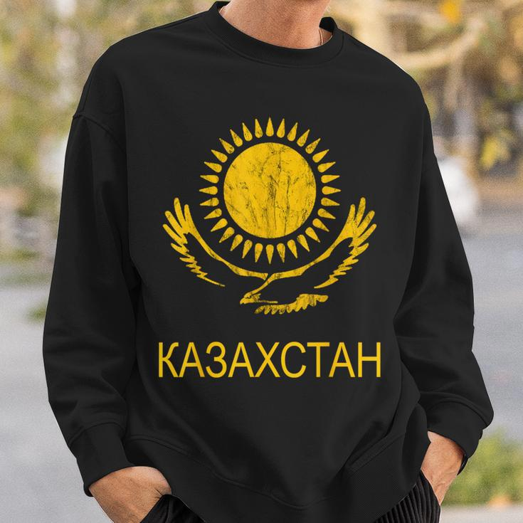 Kazakhstan Eagle Kazakh Pride Kazakh Kazakh Sweatshirt Geschenke für Ihn