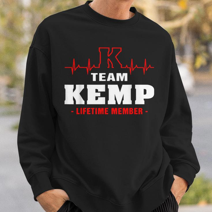 Kemp Surname Family Last Name Team Kemp Lifetime Member Sweatshirt Gifts for Him