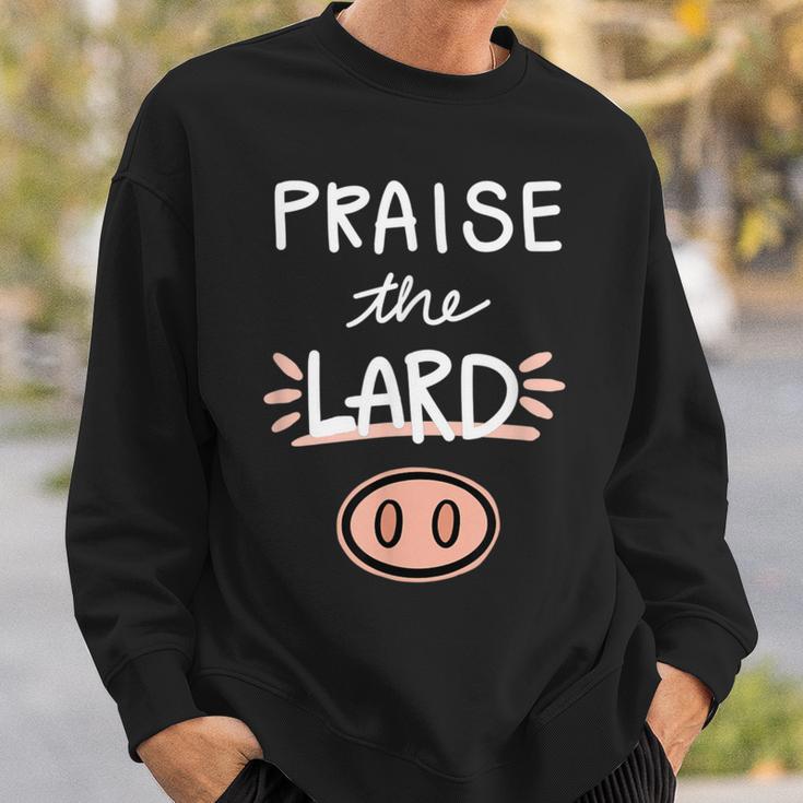 Keto Praise The Lard Bacon Sweatshirt Gifts for Him